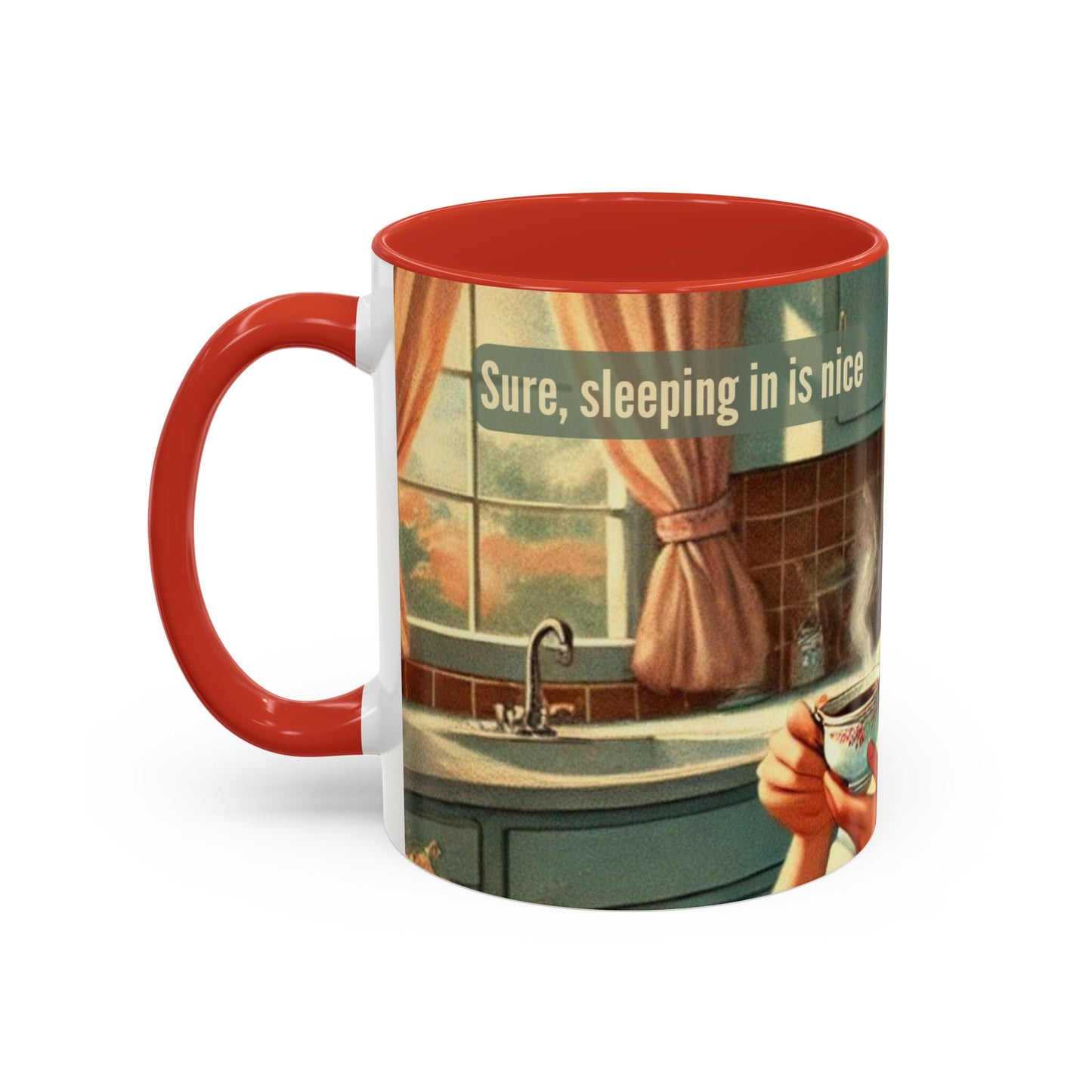 Coffee Mug - Coffee Lover's Silence is Heaven Design - 11, 15oz