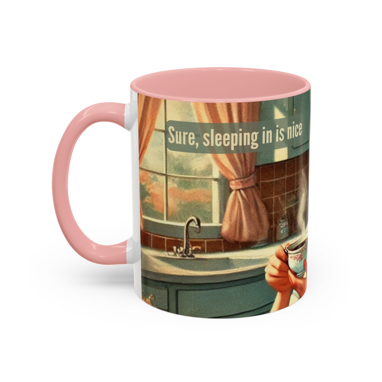Coffee Mug - Coffee Lover's Silence is Heaven Design - 11, 15oz