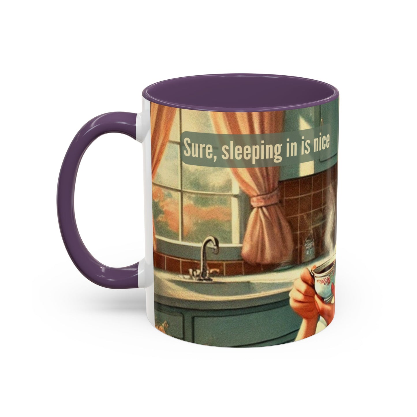 Coffee Mug - Coffee Lover's Silence is Heaven Design - 11, 15oz