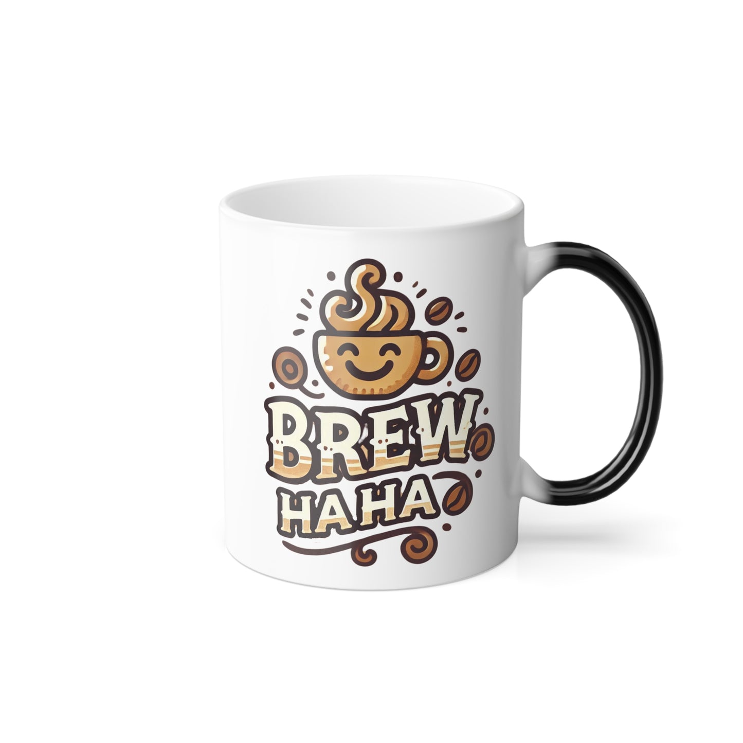 Color-Changing Coffee Mug, Fun Gift for Coffee Lovers, Novelty Kitchenware, Unique Housewarming Present, Birthday, Holiday