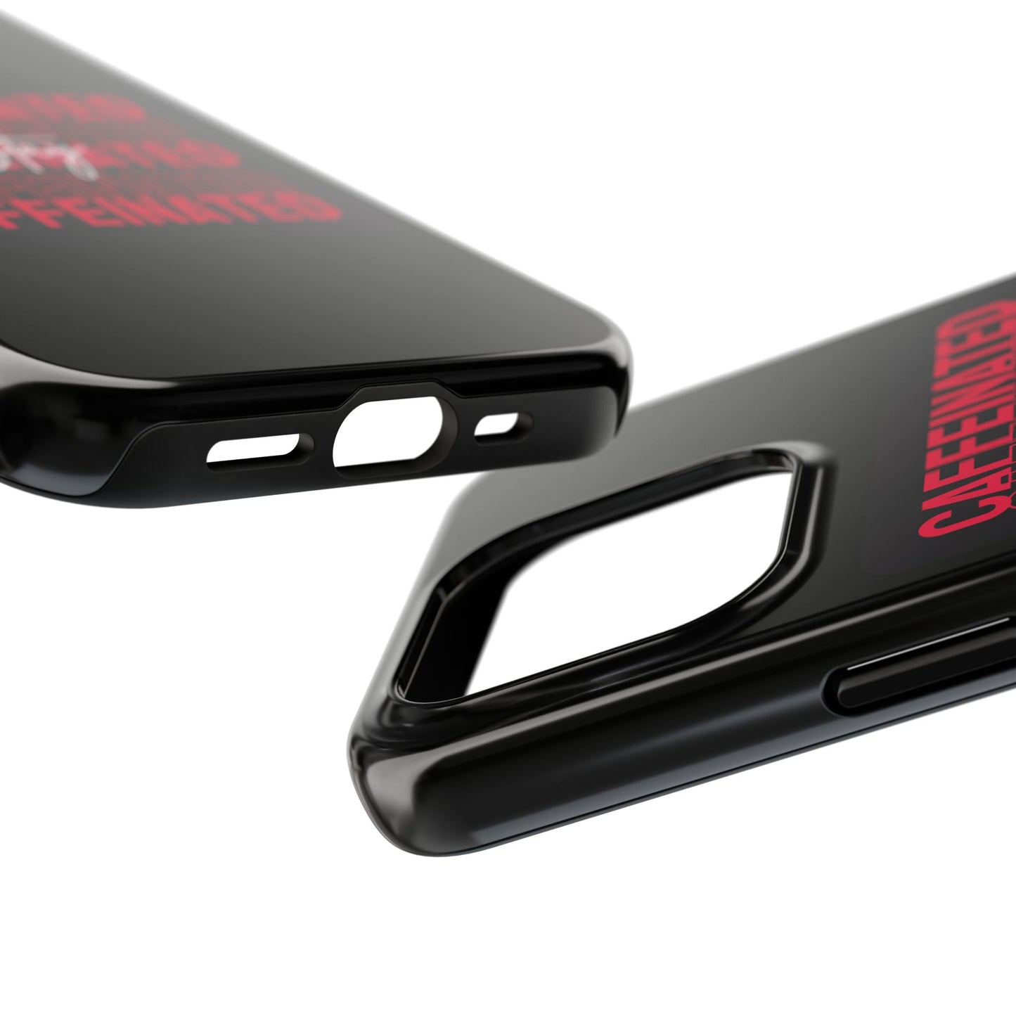 Stylish Tough Phone Case - Stay Caffeinated Design, Phone Cover, Gift for Coffee Lovers, Durable, Trendy Tech Accessory