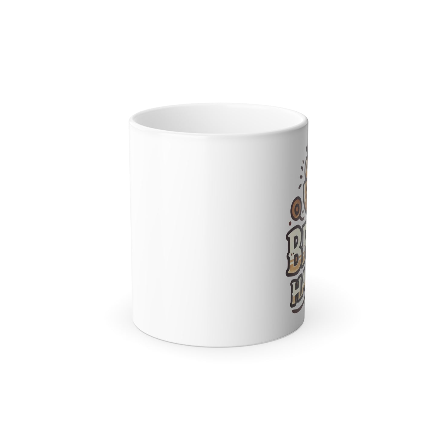 Color-Changing Coffee Mug, Fun Gift for Coffee Lovers, Novelty Kitchenware, Unique Housewarming Present, Birthday, Holiday