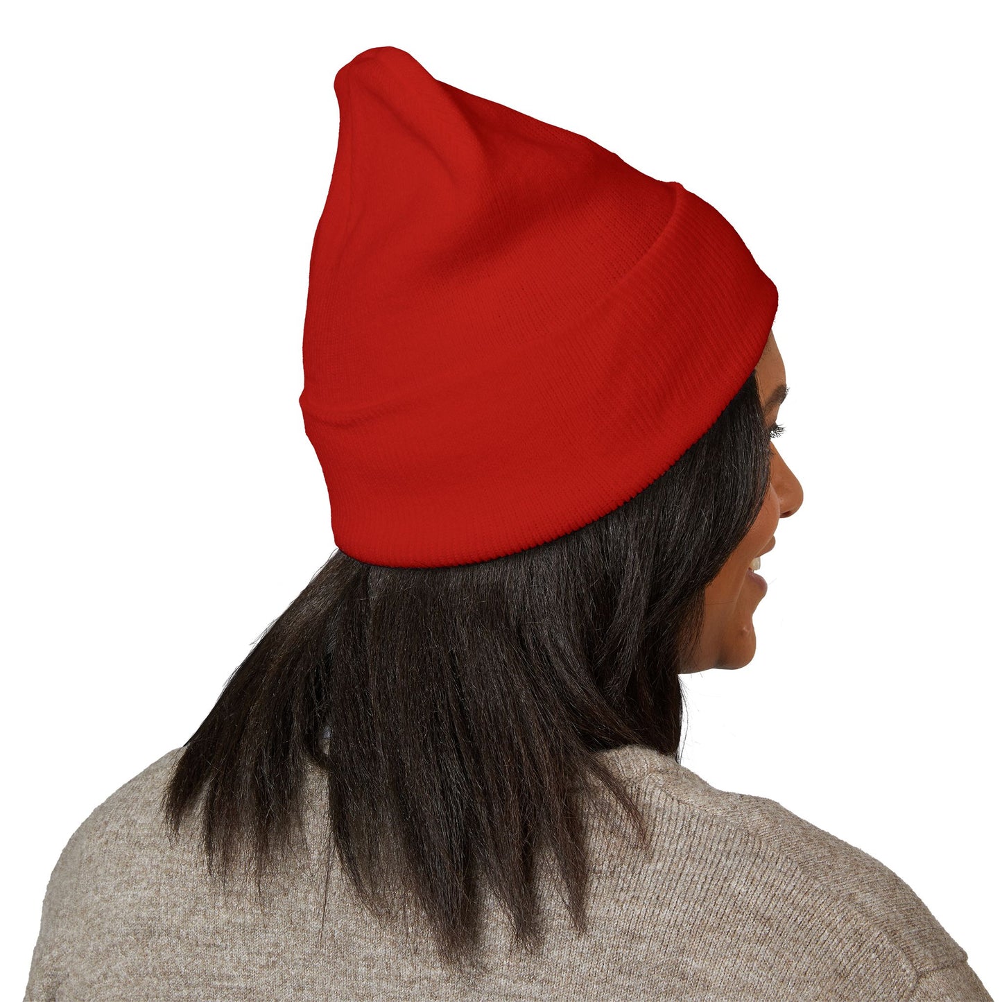 Cozy Embroidered Beanie, Classic Winter Hat, Cute Gift for Him/Her, Warm Knit Cap, Fashion Accessories for Outdoor Adventures