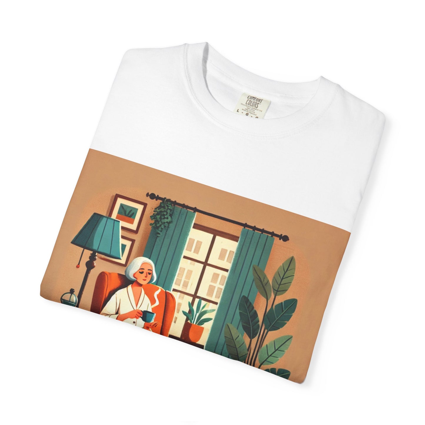 I Don’t Need a Vacation, Just Coffee and Quiet – Comfy Unisex Garment-Dyed Tee