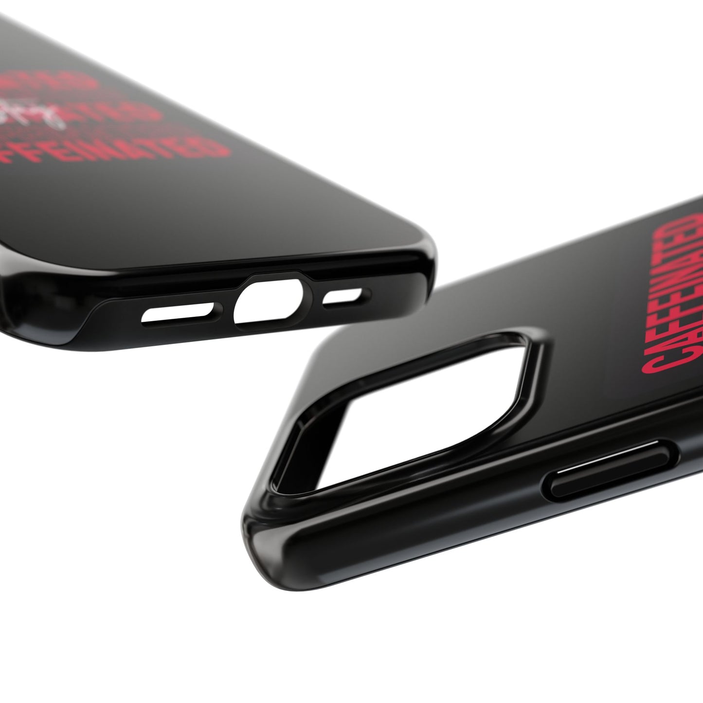 Stylish Tough Phone Case - Stay Caffeinated Design, Phone Cover, Gift for Coffee Lovers, Durable, Trendy Tech Accessory