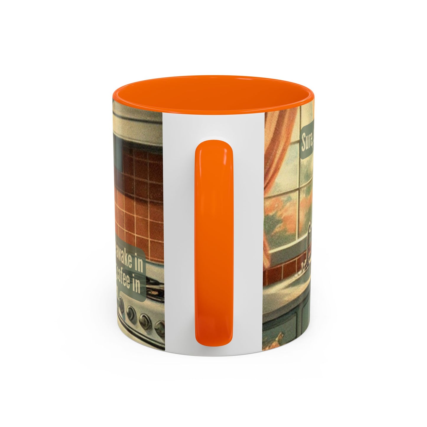 Coffee Mug - Coffee Lover's Silence is Heaven Design - 11, 15oz