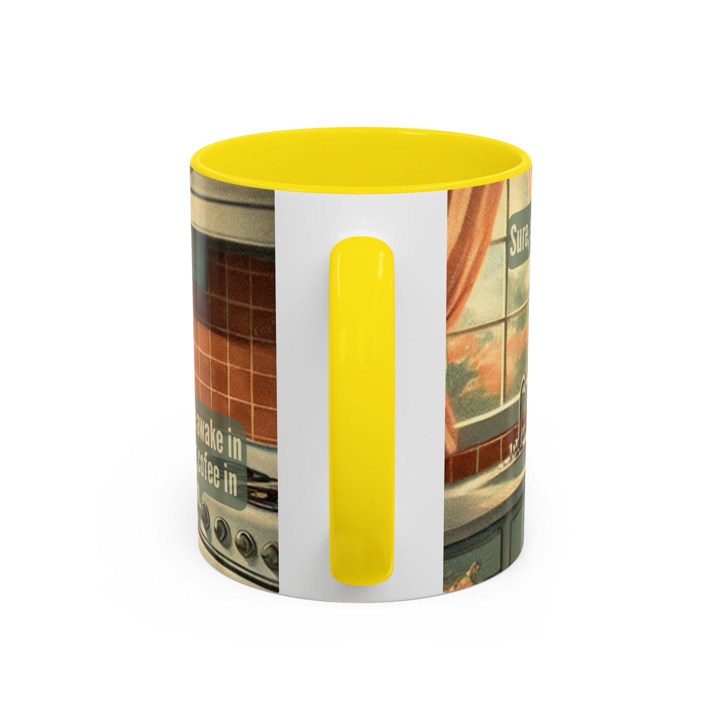 Coffee Mug - Coffee Lover's Silence is Heaven Design - 11, 15oz