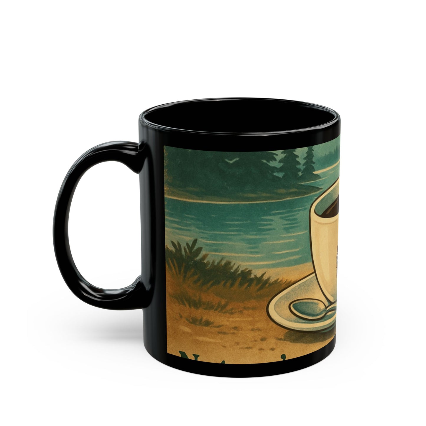 Scenic Coffee Mug, Nature Lover Gift, Cozy Home Decor, Camping Essentials, Rustic Kitchen