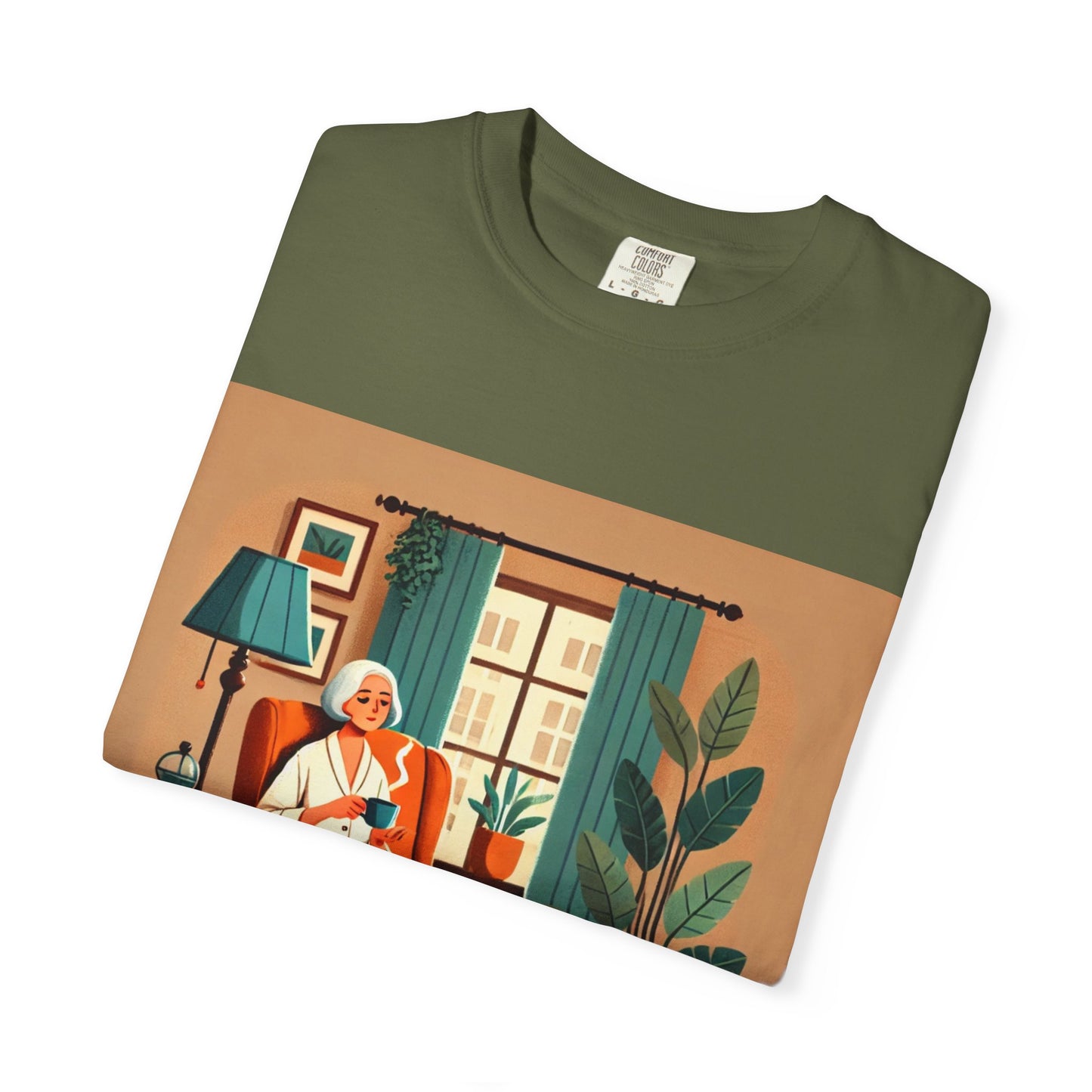I Don’t Need a Vacation, Just Coffee and Quiet – Comfy Unisex Garment-Dyed Tee
