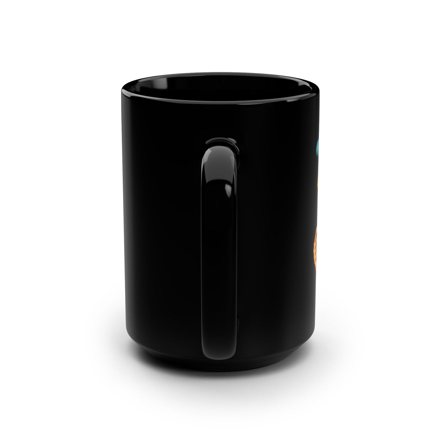Stylish Black Coffee Mug, 15oz | Perfect Gift for Coffee Lovers, Home Office Decor, Birthday, or Just Because!