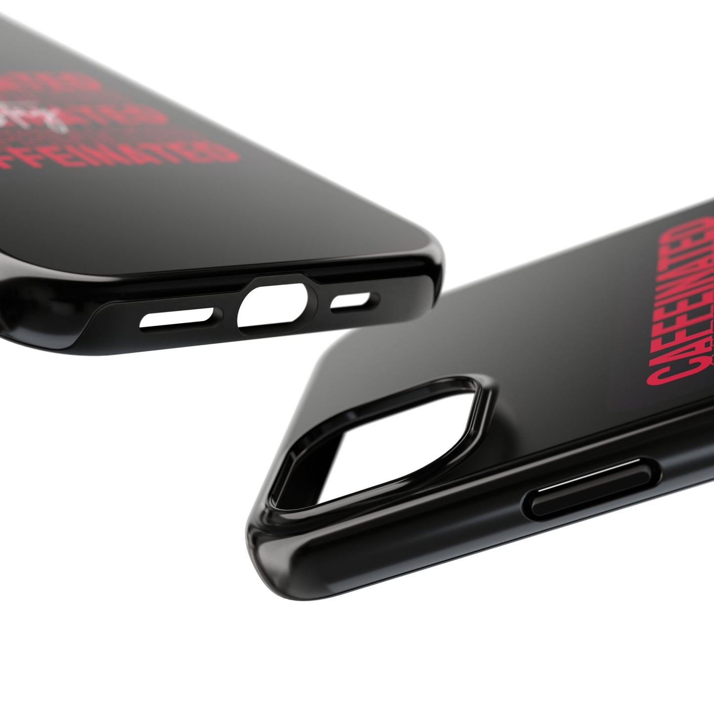 Stylish Tough Phone Case - Stay Caffeinated Design, Phone Cover, Gift for Coffee Lovers, Durable, Trendy Tech Accessory