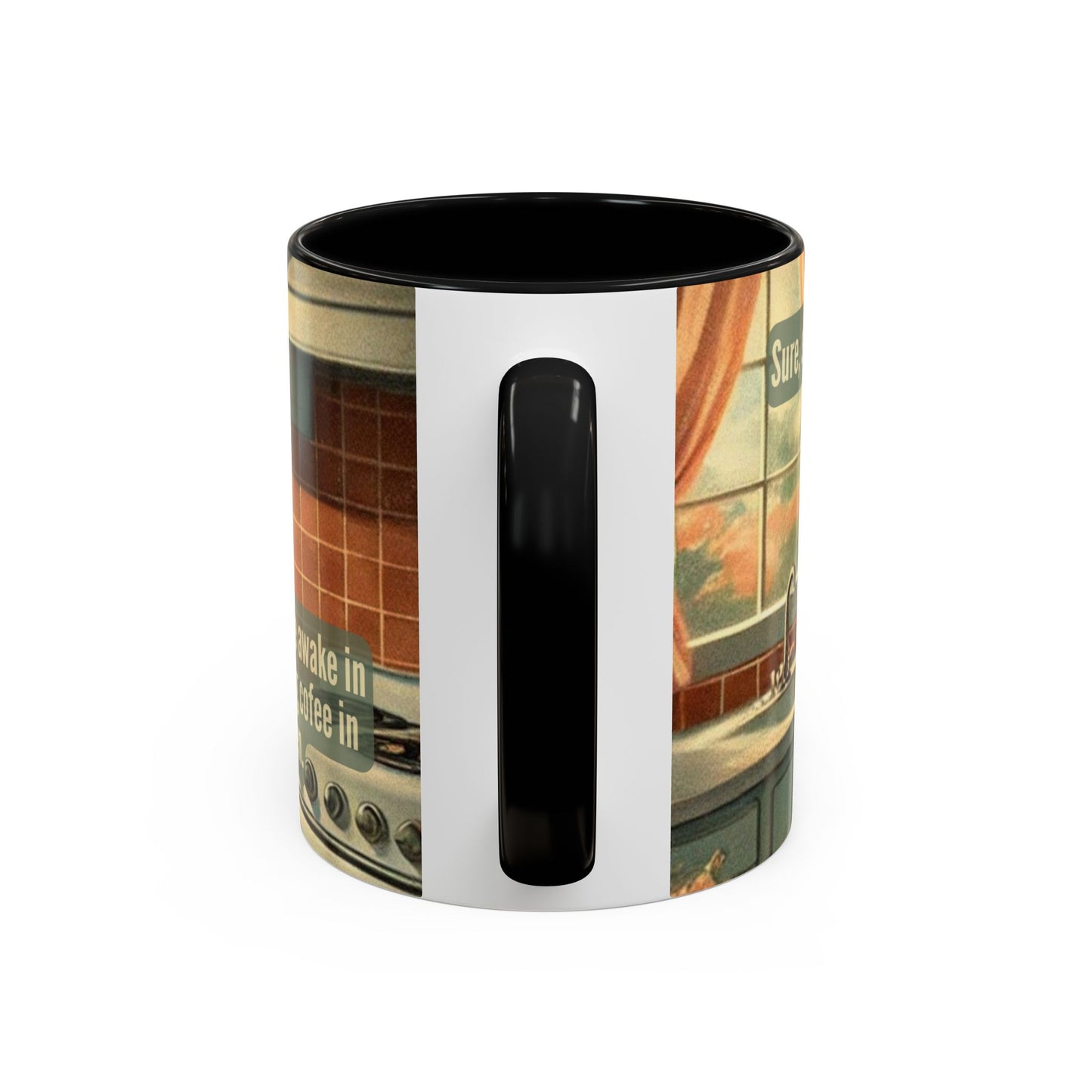 Coffee Mug - Coffee Lover's Silence is Heaven Design - 11, 15oz
