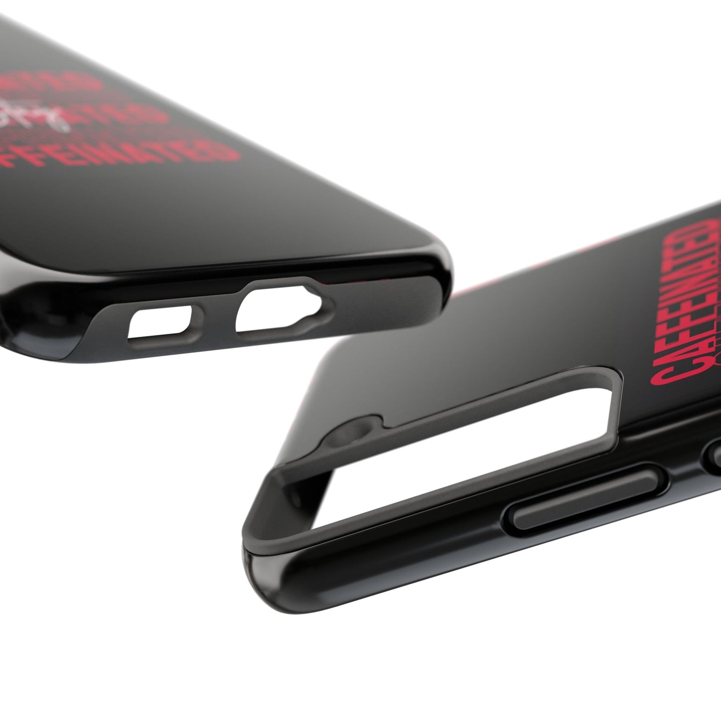 Stylish Tough Phone Case - Stay Caffeinated Design, Phone Cover, Gift for Coffee Lovers, Durable, Trendy Tech Accessory