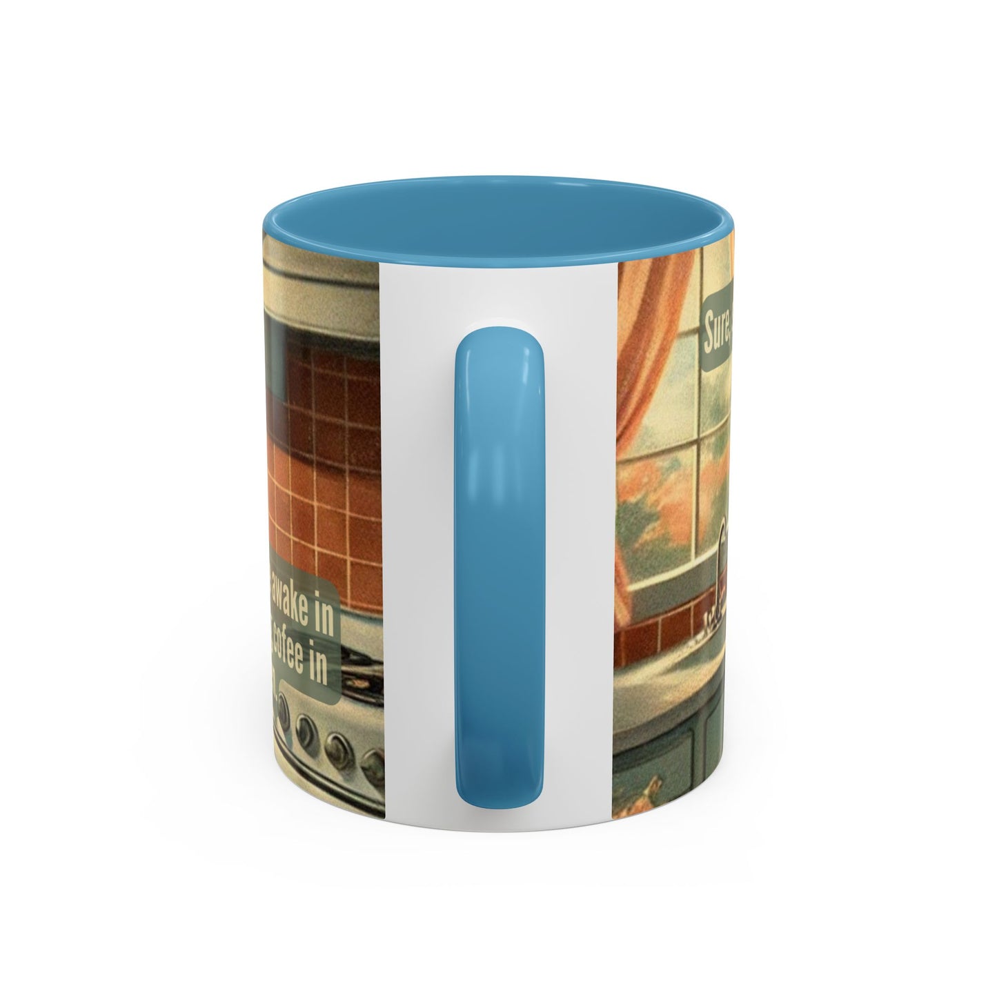 Coffee Mug - Coffee Lover's Silence is Heaven Design - 11, 15oz