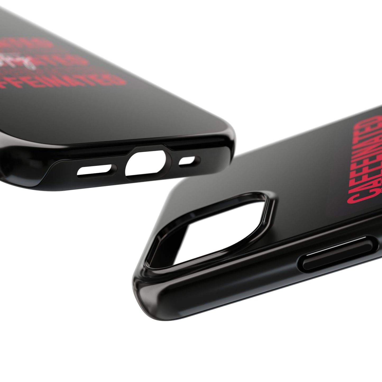 Stylish Tough Phone Case - Stay Caffeinated Design, Phone Cover, Gift for Coffee Lovers, Durable, Trendy Tech Accessory