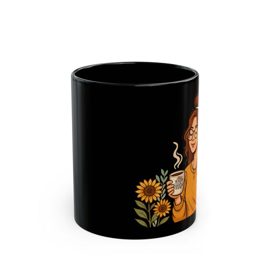 Cozy Coffee Mug | Aesthetic Black Mug with Floral Design, Gift for Coffee Lovers, Home Decor, Inspirational Quote Mug, Perfect for [...]