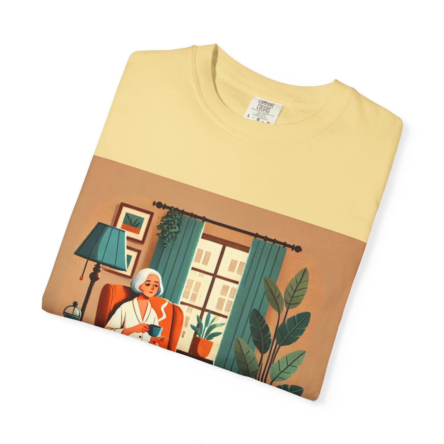 I Don’t Need a Vacation, Just Coffee and Quiet – Comfy Unisex Garment-Dyed Tee