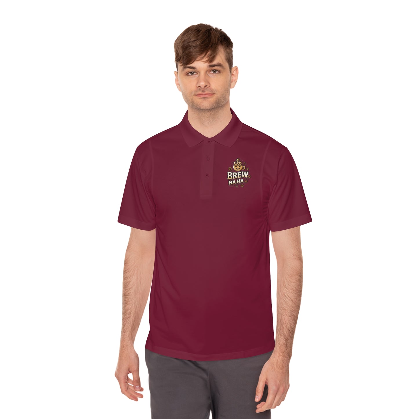 Sporty Brew Polo Shirt for Active Men - Perfect for Fitness, Casual Outings, and Events | Great Gift Idea for Birthdays, Father's Day, [...]