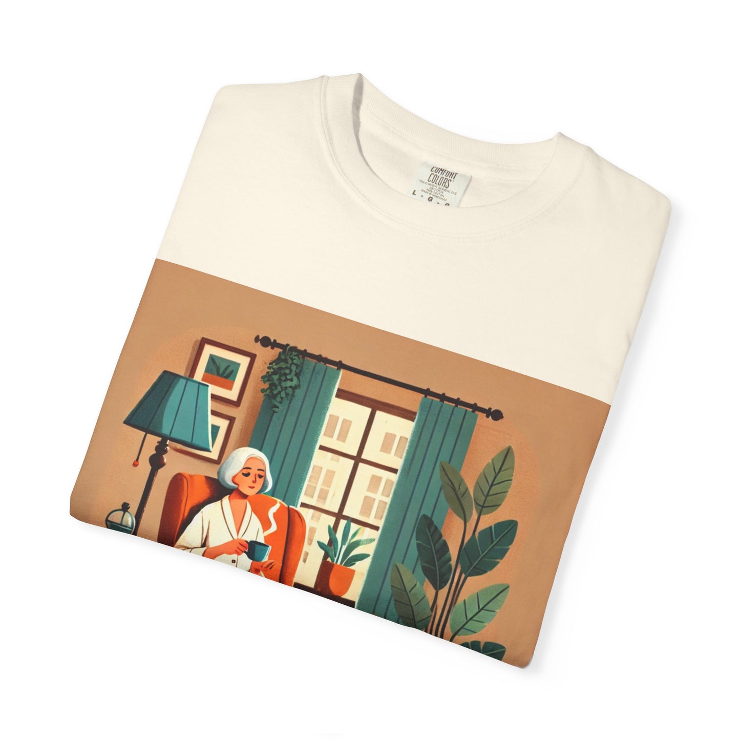 I Don’t Need a Vacation, Just Coffee and Quiet – Comfy Unisex Garment-Dyed Tee