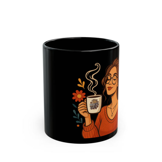 Chic Graphic Mug for Coffee Lovers, Stylish Gift for Friends, Cozy Home Decor, Unique Tea Cup, Inspirational Drinkware