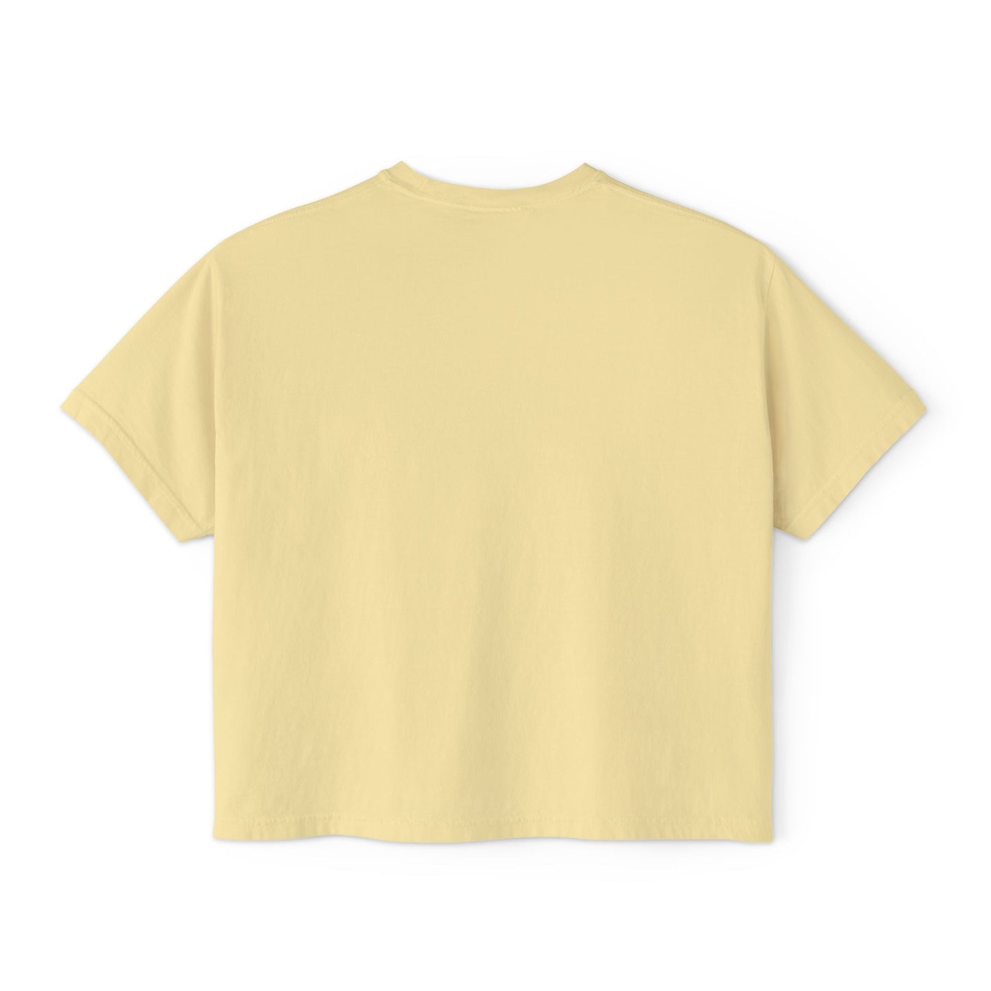 Funny Women’s Boxy Tee – “If Cauliflower Can Be Pizza” Quote, Relaxed Fit, Casual Motivational Shirt, Positive Gift for Her
