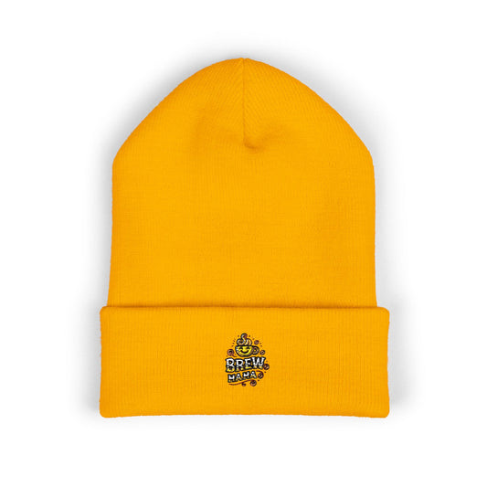 Cozy Embroidered Beanie, Classic Winter Hat, Cute Gift for Him/Her, Warm Knit Cap, Fashion Accessories for Outdoor Adventures