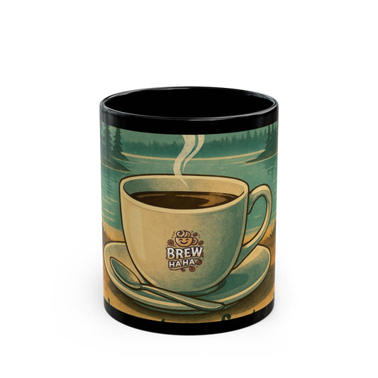 Scenic Coffee Mug, Nature Lover Gift, Cozy Home Decor, Camping Essentials, Rustic Kitchen