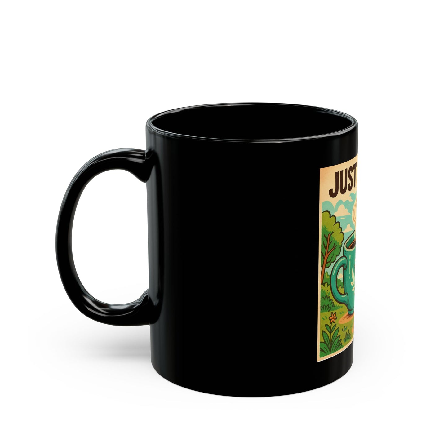 Cozy Coffee Mug, Just One Cup Mug, Funny Coffee Cup, Gift for Coffee Lovers, Cute Mug for Home Office